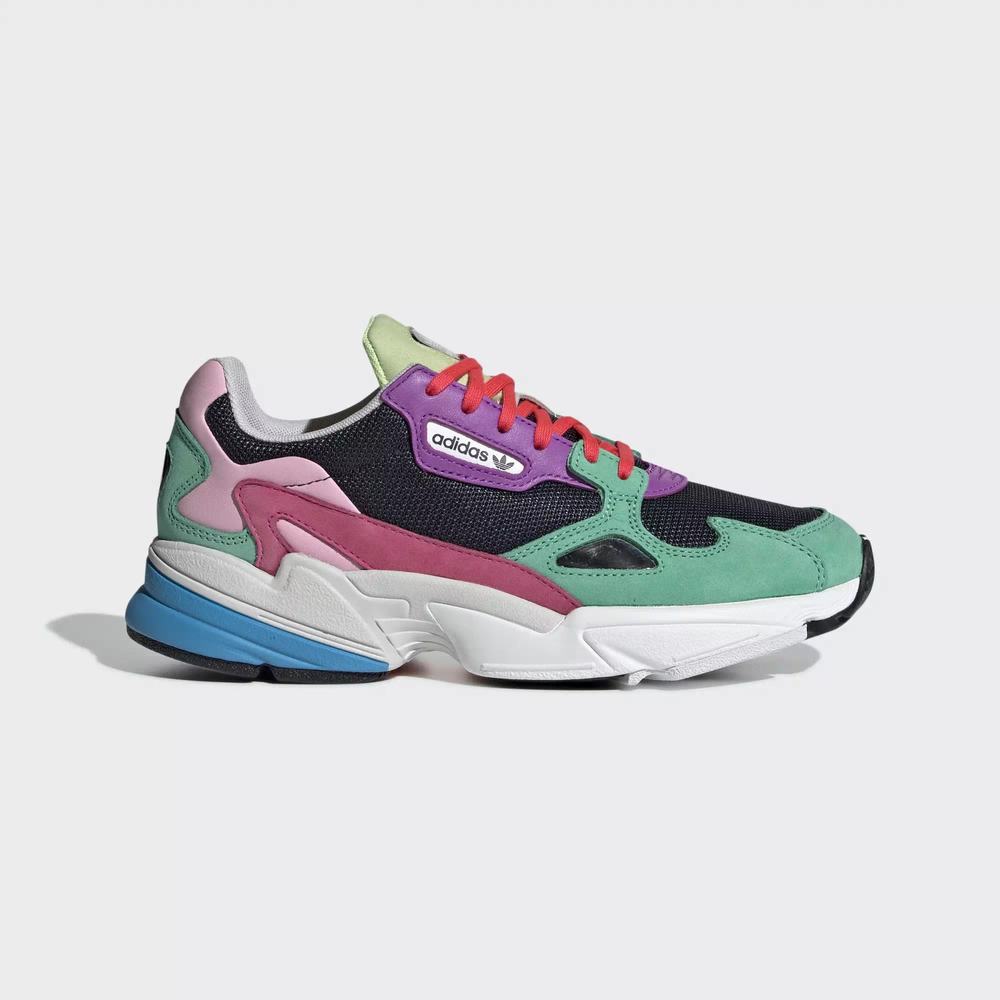Adidas Falcon Tenis Azules Para Mujer (MX-10121)
